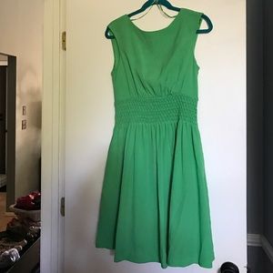 Jessica Simpson green dress