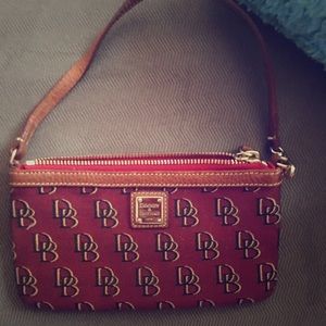 Red Dooney and Burke Wristlet