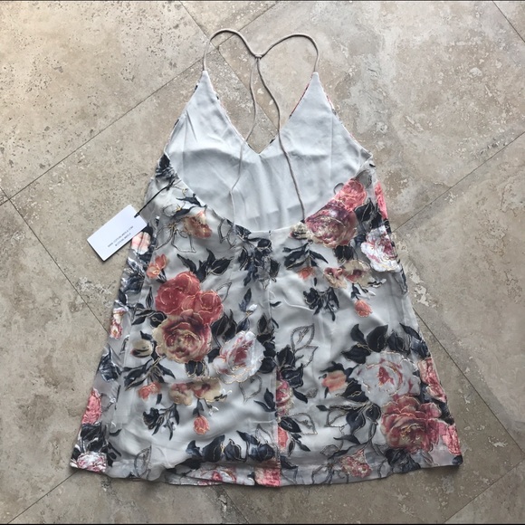 Floral Velvet Dress - Picture 2 of 4