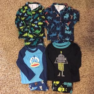 Boys 2T pajama sets