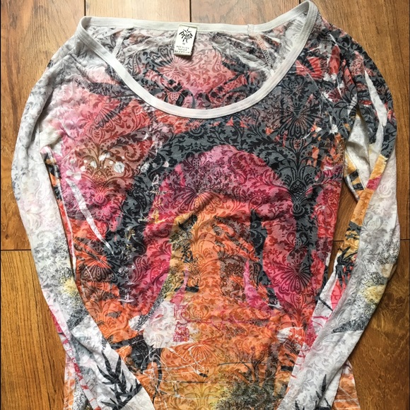 Pranav Long-Sleeve Burnout Tee