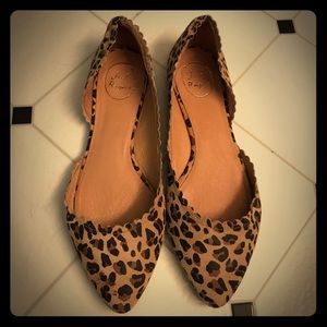 Jack Rogers Women's Chantel Tan Suede Flat Sz 10