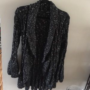 Apt 9 size Large long knit sweater cardigan.