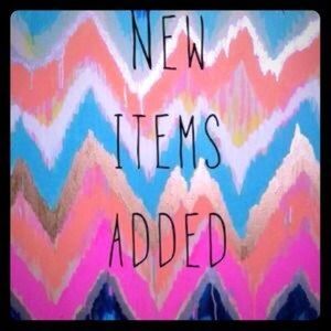 Cleaning out closet. Added new items