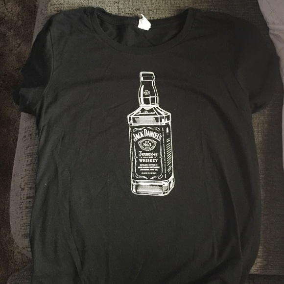 Jack Daniels Old No. 7 Bottle Staff Tee