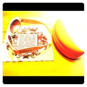 Juicy Couture white sunglasses