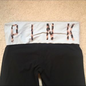 PINK wide leg yoga leggings
