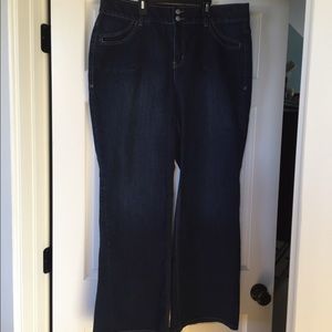 Lane Bryant high waist trouser jeans size 18