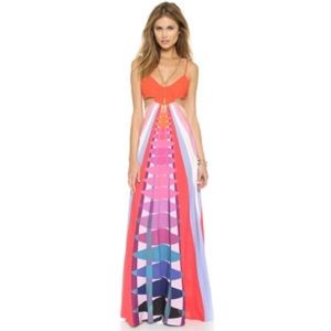 Mara Hoffman Maxi Cut-out Dress