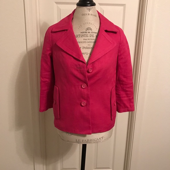 Talbots Pink Coat