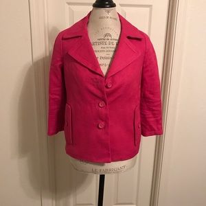 Talbots Pink Coat