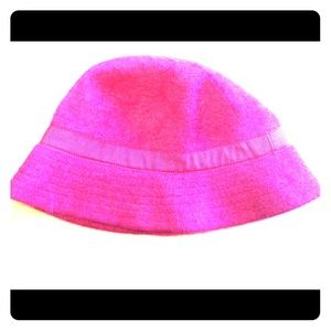 Pink winter hat