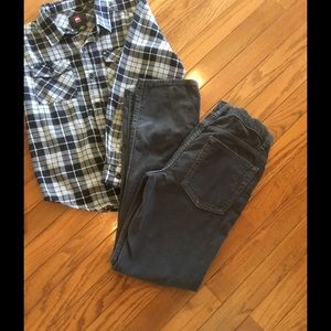 Corduroy Skinny Pants