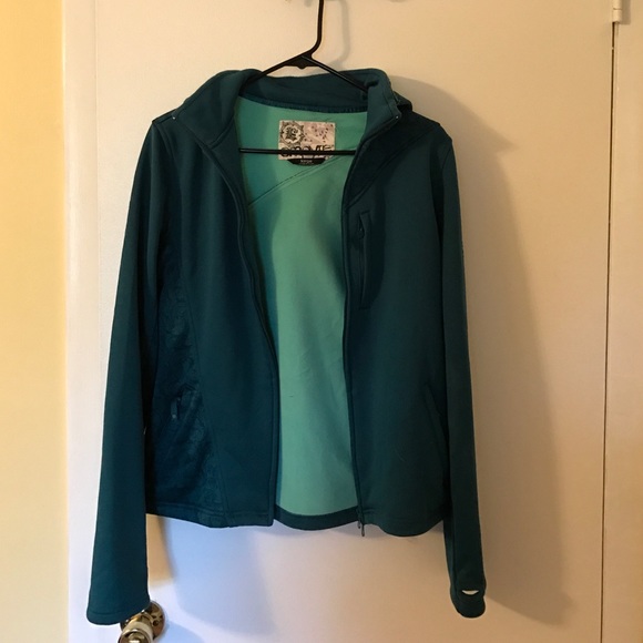 Teal Empyre Brand Hoodie w/fleece lining