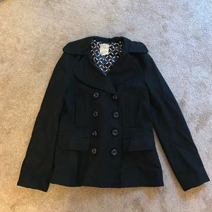 Tulle Wool Peacoat Tulle Wool Peacoat