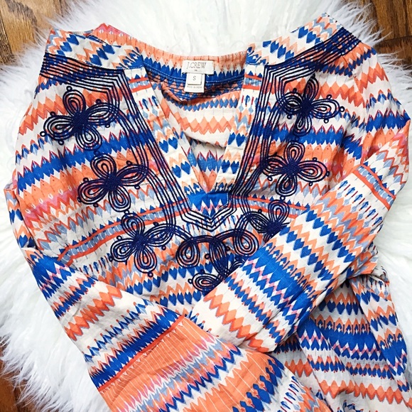 J.Crew Tribal Print Tunic