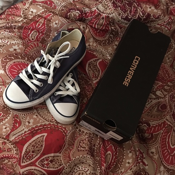 Navy Converse