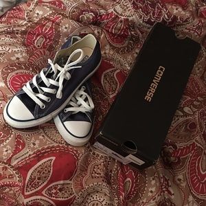 Navy Converse