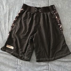 Under Armour combine training football shorts