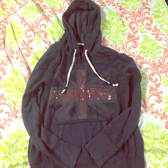British flag hoodie