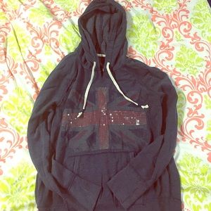 British flag hoodie