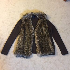 Ecote Faux Fur Sweater