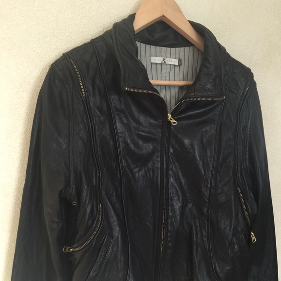 FINAL SALE Mike & Chris Alastair Leather Jkt/Vest - Picture 4 of 5