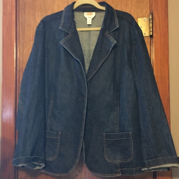 Talbots Jean Blazer