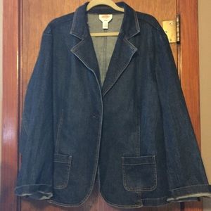Talbots Jean Blazer