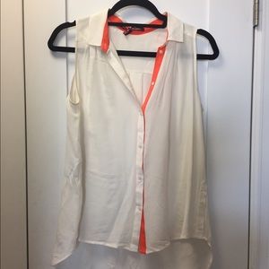 Comptoir des Cotonniers white silk blouse