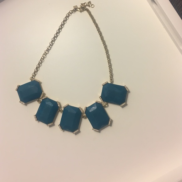 Banana Republic Statement Necklace Teal - Picture 1 of 2