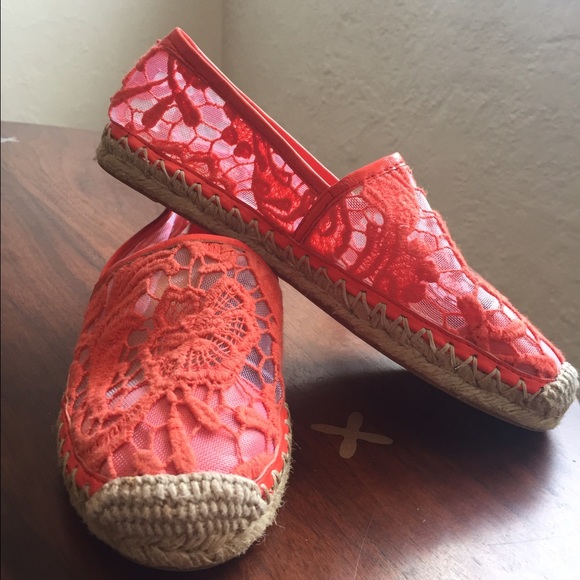 Rebecca Minkoff Espadrilles in hot coral
