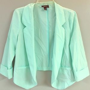 Turquoise blazer