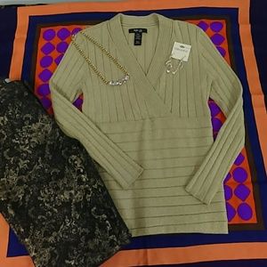 Style&co Sparkles Sweater Top Sz. PM