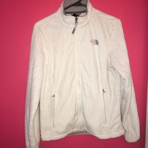 White Osito North Face Jacket