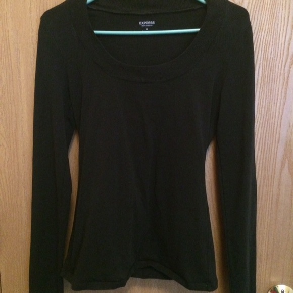 Express Tops - Black Express long sleeve shirt