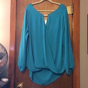 NWT Drape Blouse