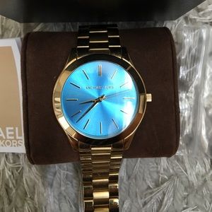 Michael Kors gold stainless steel watch