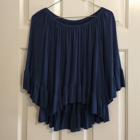 AE flowy blue shirt