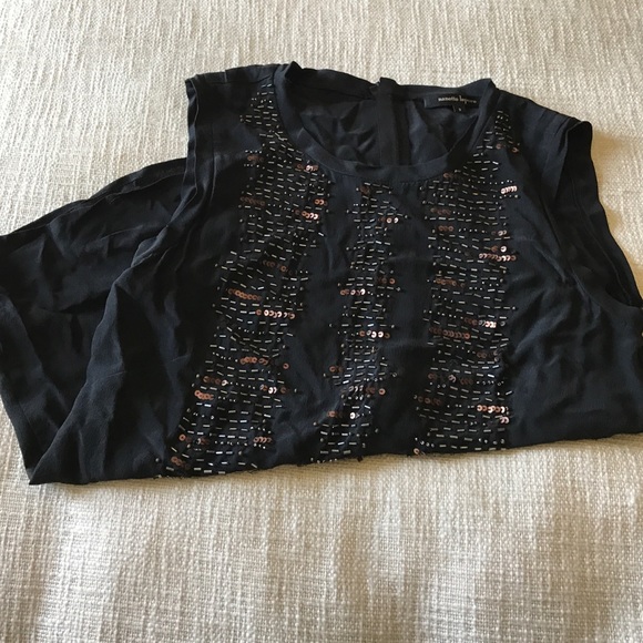 Black beaded top from Nanette Lepore