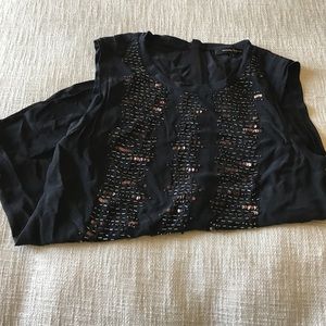 Black beaded top from Nanette Lepore