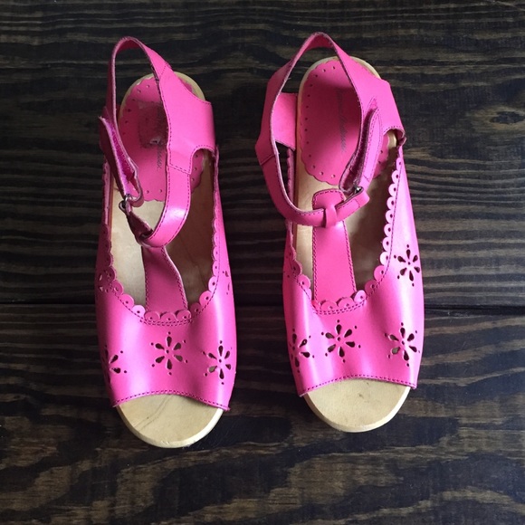 Pink Hanna Clog Sandals