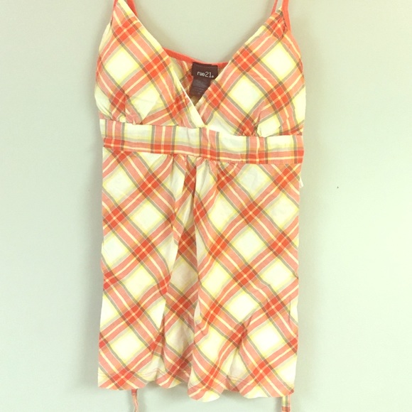 Plaid tank