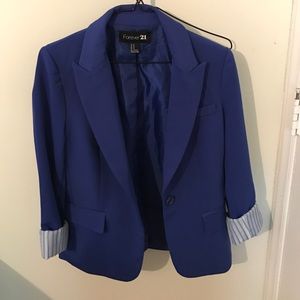 Blue blazer
