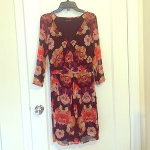 Cute black floral dress