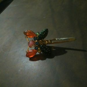 Vintage Women's Jewelry Butterfly Broach