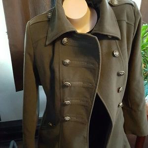 New Forever21 army green coat