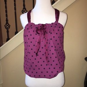 American Eagle purple top