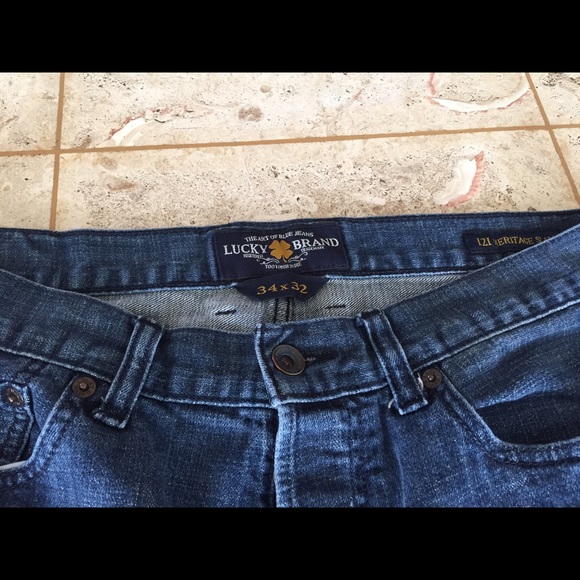 Lucky Brand Jeans 🍀 121 Heritage Slim. Size 34x32