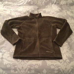 **Donating 3/13** Marmot Fleece Jacket Brown Large